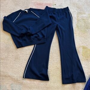 SPANX Navy Set with White Accents